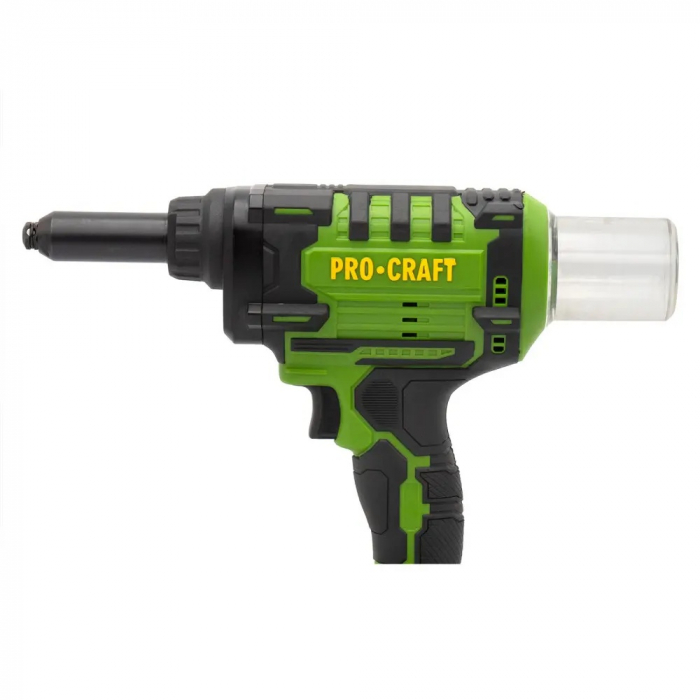 Masina de nituit nituri-pop cu 2 acumulatori 2 Ah si incarcator PROCRAFT PRG20 [6]