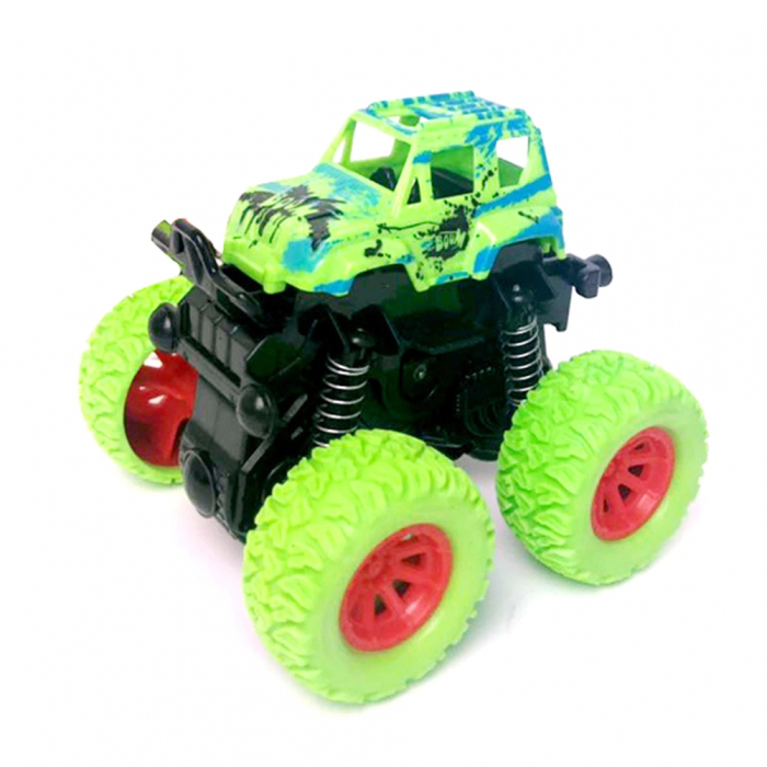 Masina de teren 4X4 cu pullback, Verde [1]