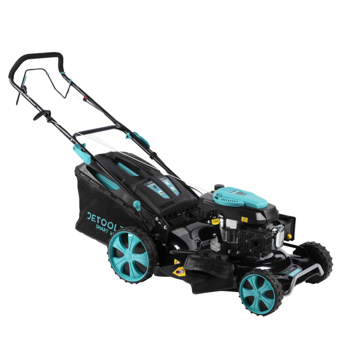 Masina de tuns gazon pe benzina Detoolz DZ-M107, 525 mm, 70L [2]