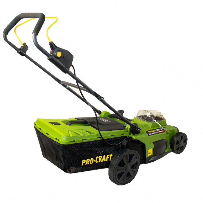 Masina de tuns iarba pe 2 acumulatori PLM22 PROCRAFT [3]
