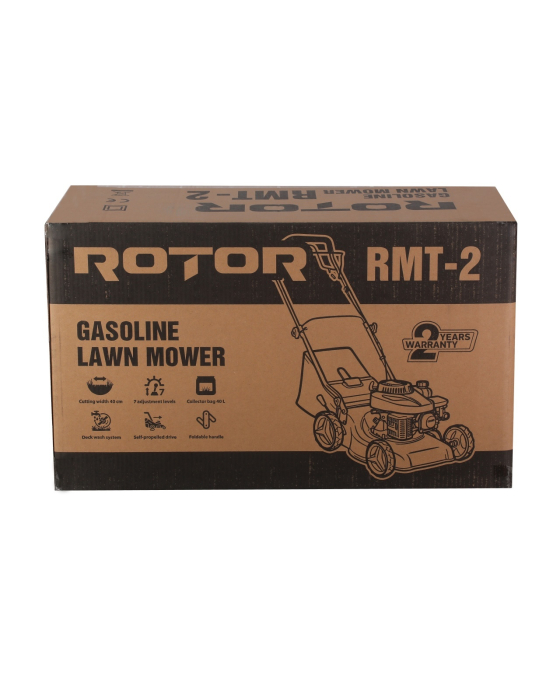 Masina de tuns iarba pe benzina ROTOR RMT-2, 40L, 4T, 2,5 CP [5]
