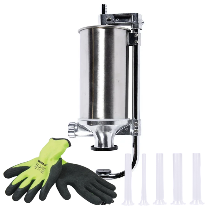 Masina de umplut carnati 4 kg vertical + Manusi [1]