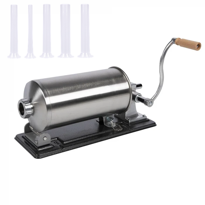 Masina de umplut carnati 5,5 kg orizontal, 5 palnii incluse [1]