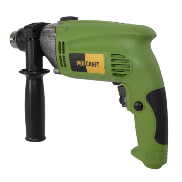 Masina electrica de gaurit cu percutie ProCraft PS950, 950W, 2800 RPM, Verde [3]