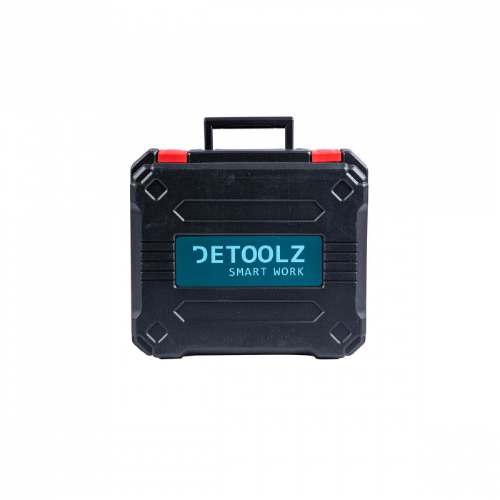 Masina gaurit si insurubat Detoolz cu percutie 2 acumulatori Li-Ion 18V, 1.3 Ah, mandrina 10 mm [3]
