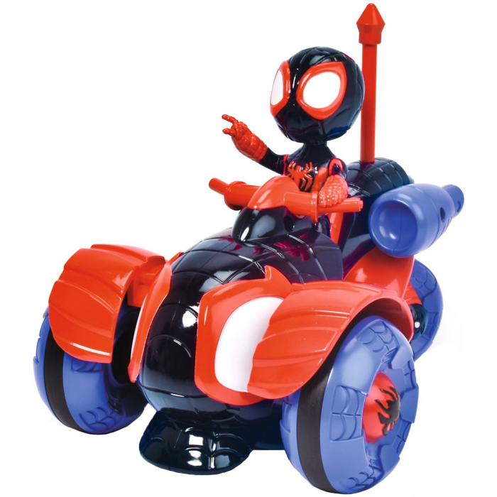 Masina Jada Toys RC Miles Morales Techno-Racer 1:24 17 cm cu telecomanda [1]