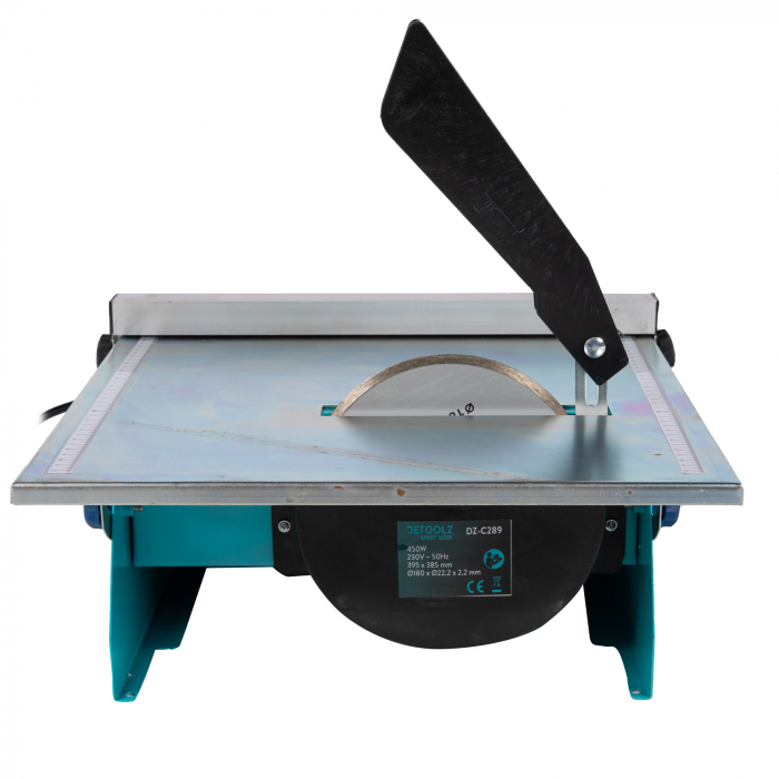 Masina taiat placi ceramice 450W, DETOOLZ DZ-C289, adancime de taiere 90˚: 34 mm, turatie 2950 rpm [5]