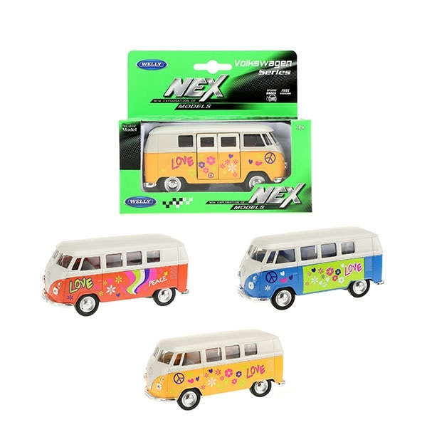 Masinuta autobuz Welly Volkswagen 1963 [1]