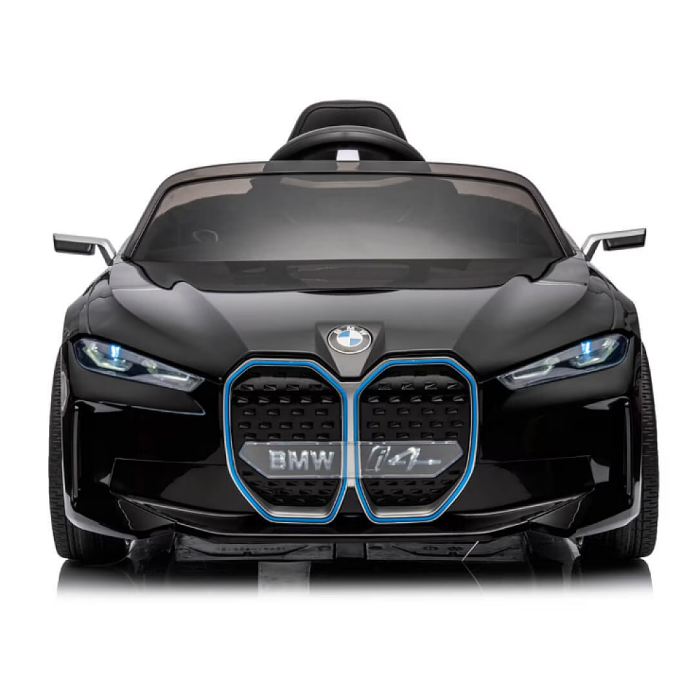 Mașinuță cu acumulator pentru copii BMW I4 cu doua usi, 12V-7Ah, LED, MP3, USB, Radio, Polipropilenă, oțel si scaun din piele ecologică [8]