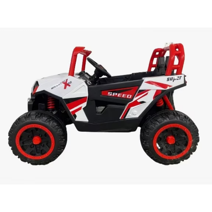 Mașinuță cu acumulator tip Buggy UTV RDB-1800, telecomandă, intrare AUX(MP3)/USB, pentru 2 copii [2]