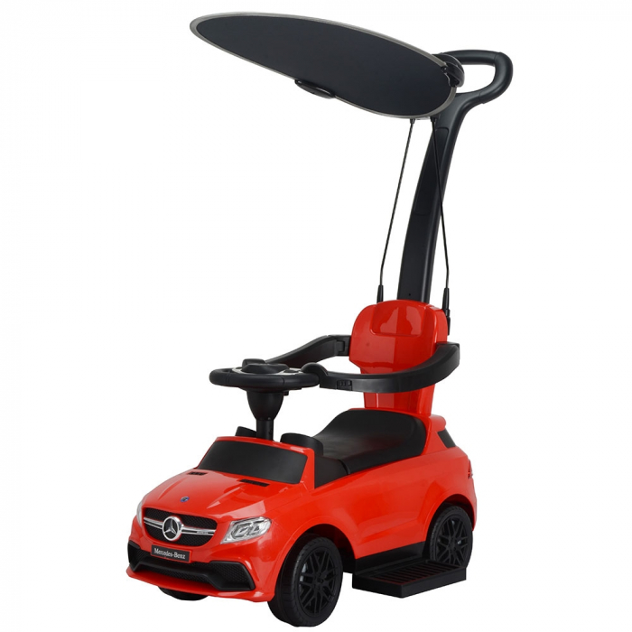 Masinuta de impins cu maner si copertina Chipolino Mercedes AMG GLE 63 red [1]