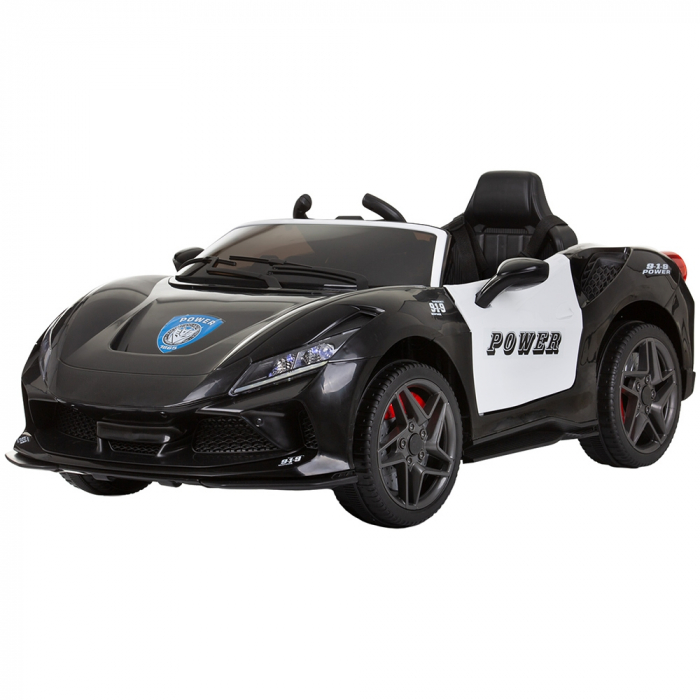 Masinuta electrica Chipolino Police black [1]