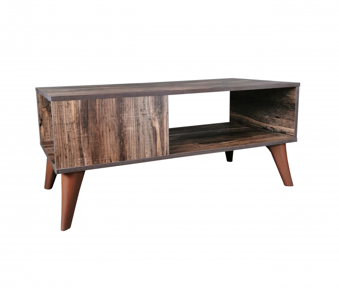 Masuta cafea Retro, maro, 100x50x45 cm [2]
