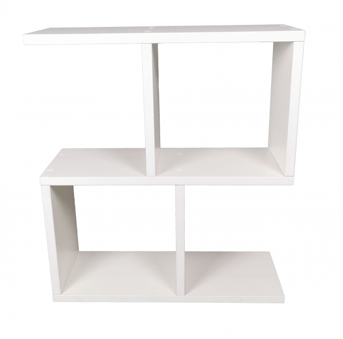Masuta laterala de cafea, alb, 45x20x51.4 cm [2]