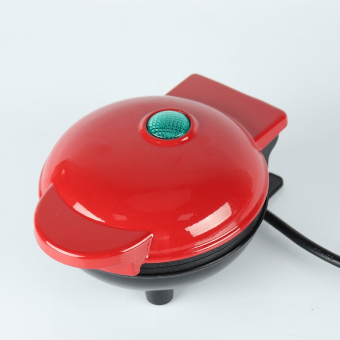 Mini Aparat de Vafe, Flippy, Multifunctional, Pentru Casa si Calatorii, Compact, Usor de Transportat si Depozitat, 18x14.5x9.3 cm, Rosu [6]