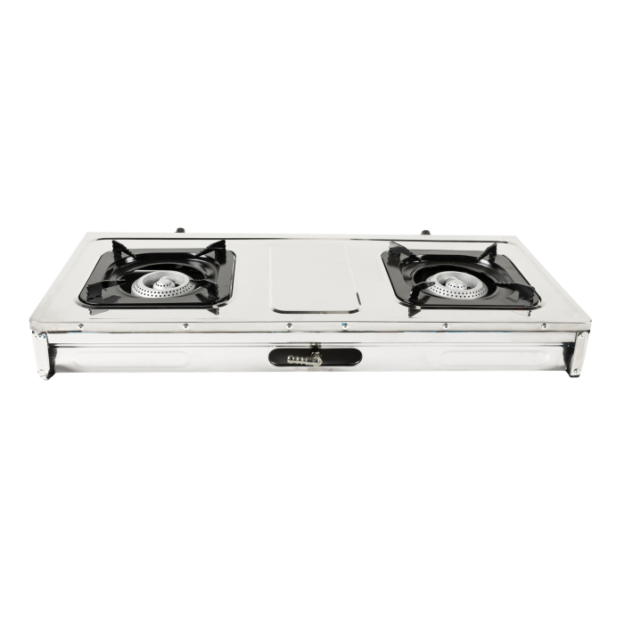 Mini aragaz portabil, Detoolz, 5.6kW, 2 ochiuri, Piezo [1]