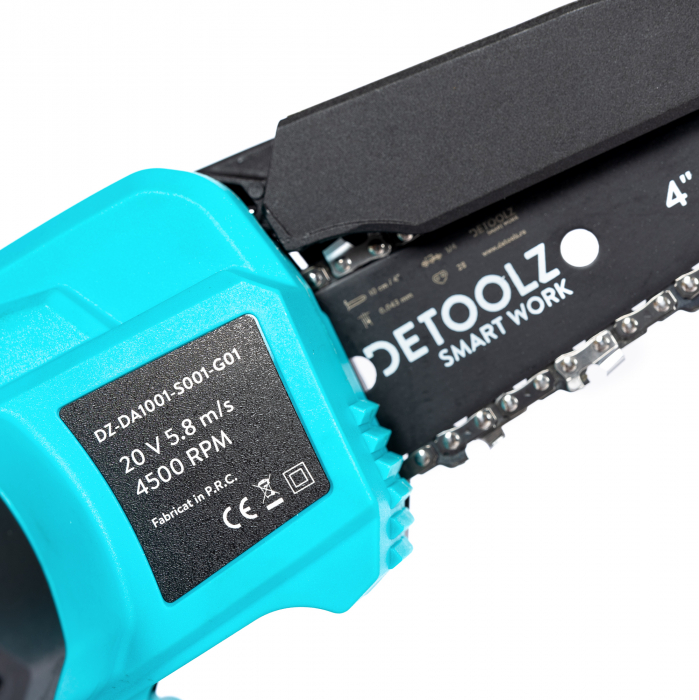 Mini drujba pe acumulator, inclinata, Detoolz 20V [6]