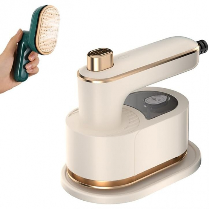 Mini Fier de Calcat, Flippy, Pliabil si Portabil, Calcare Verticala/Orizonala, cu Abur, 50 ml, 40W, 10.5 x 12 cm, Alb [4]