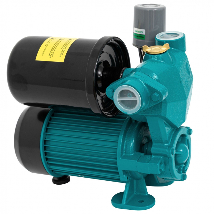 Mini Hidrofor 2 litri, Micul Fermier 1AWZB125, 370 W 3000 Rpm, absorbtie 8 m, inaltime 30 m, 2 mc/h [3]