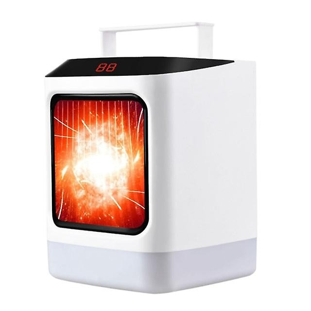 Mini incalzitor portabil Flippy, afisaj digital, sincronizare inteligenta, lumina de noapte colorata [5]
