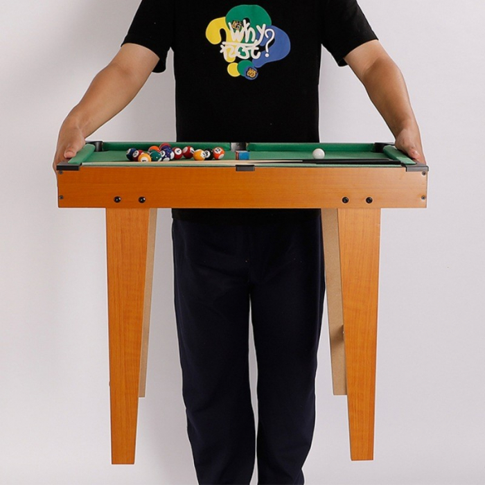 Mini Masa de Biliard pentru Copii, Flippy, Durabil, Usor de Transportat, 2 Tacuri, 16 Bile, 120x61x77.5 cm [5]