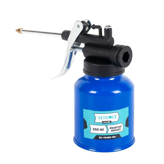 Mini pompa ulei Detoolz, capacitate 250ml, rezervor metalic [6]