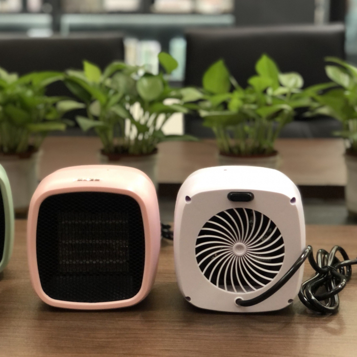 Mini radiator electric portabil Flippy, 800 W, 2 trepte, 150x120x175 mm, roz [5]