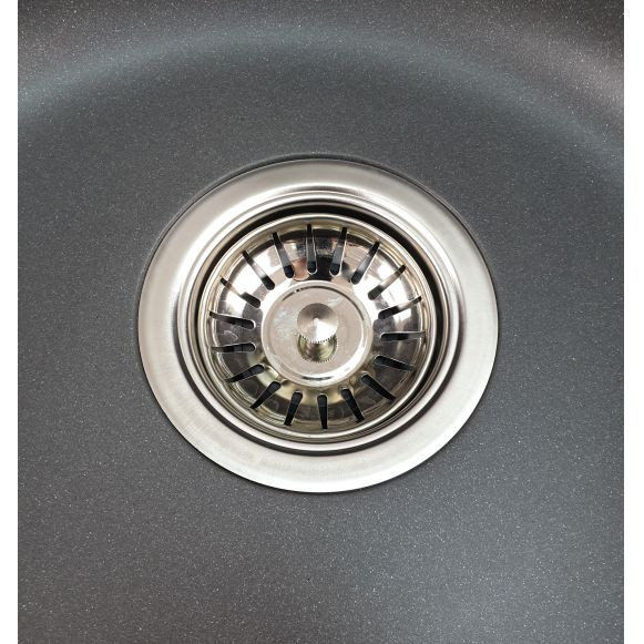 MIXXUS HB8311-G228 GRI, chiuveta ovala bucatarie granit [4]