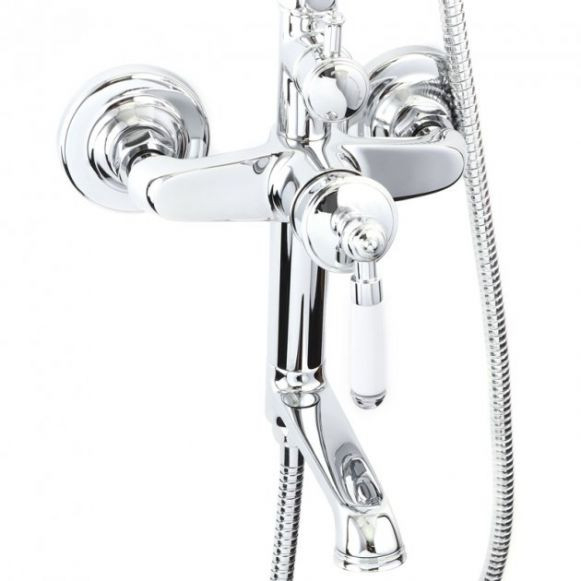 MIXXUS PREMIUM VINTAGE 009-J baterie baie cu coloana de dus din alama [3]