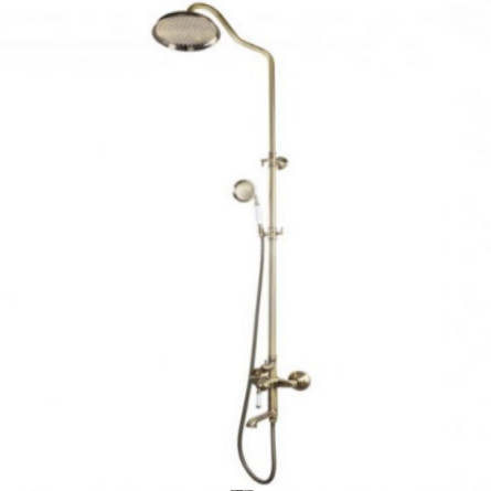 MIXXUS PREMIUM VINTAGE BRONZE 009-J baterie baie cu coloana de dus din alama [3]