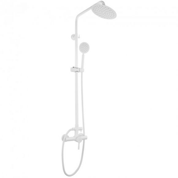 MIXXUS SUS-003-J WHITE baterie baie cu coloana de dus din otel inoxidabil [2]