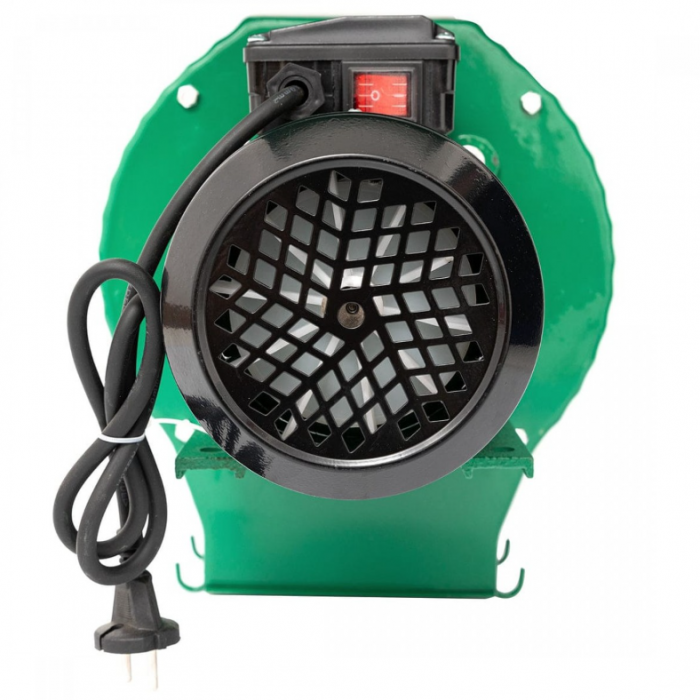 Moara cereale, stiuleti, furaje si resturi vegetale Lider cu suport, motor 4.5 Kw, 20 ciocanele, 4 site, sac, surubelnita si perie, cuva mare, 300 kg/h [4]