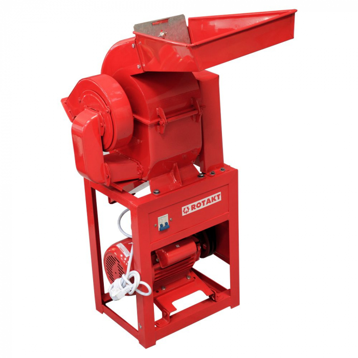Moara cu ciocanele si valt ROTAKT ROMCF-21QIIC, Motor 1800W, Productivitate 220Kg/h [2]