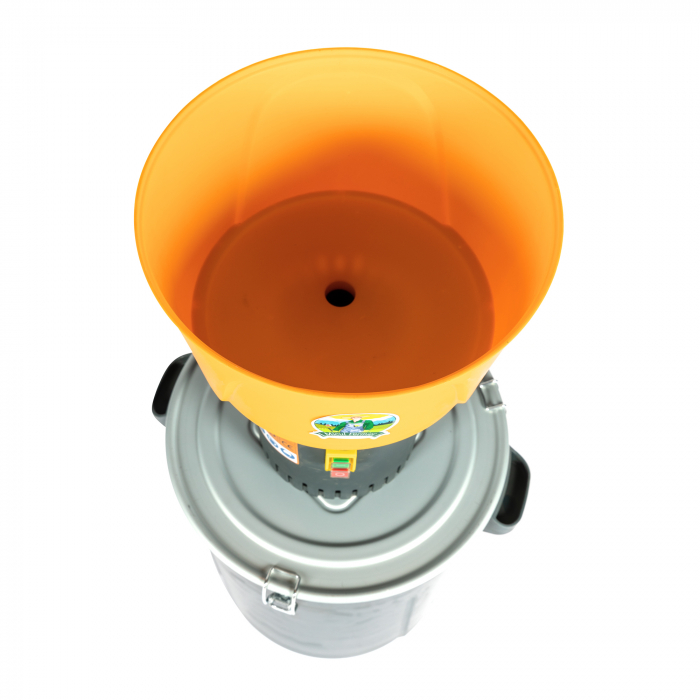 Moara electrica 1300W/19000 rpm cu galeata plastic 50L [4]