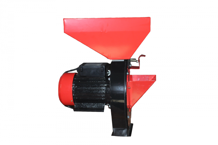 Moara electrica ELEFANT EM-1.1D, 3900 W, taiere cu cutite, 200 kg/h, 4 site, rosie [2]