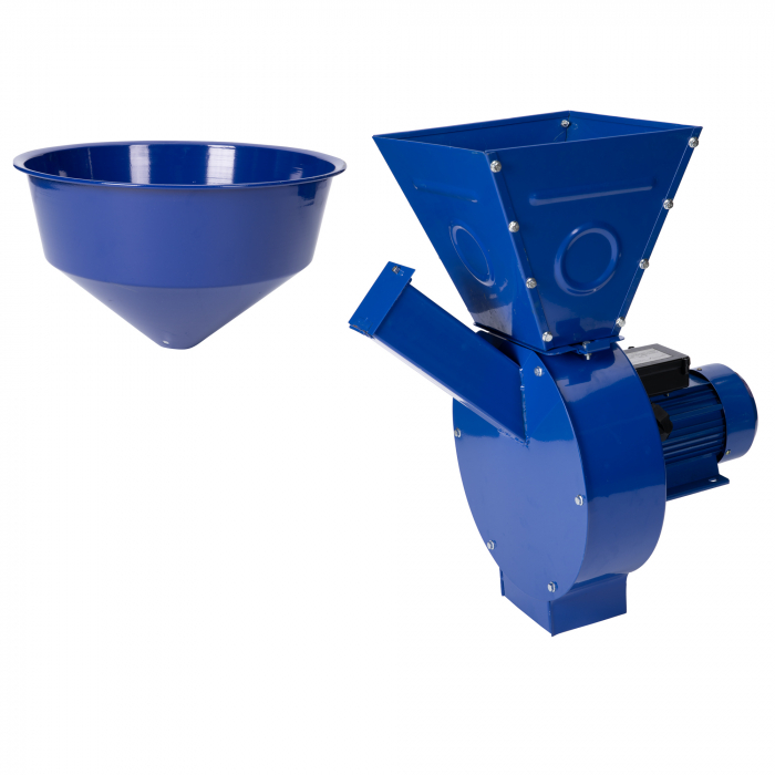 Moara electrica albastra Micul Fermier 3.5 Kw, 350 Kg/h [11]