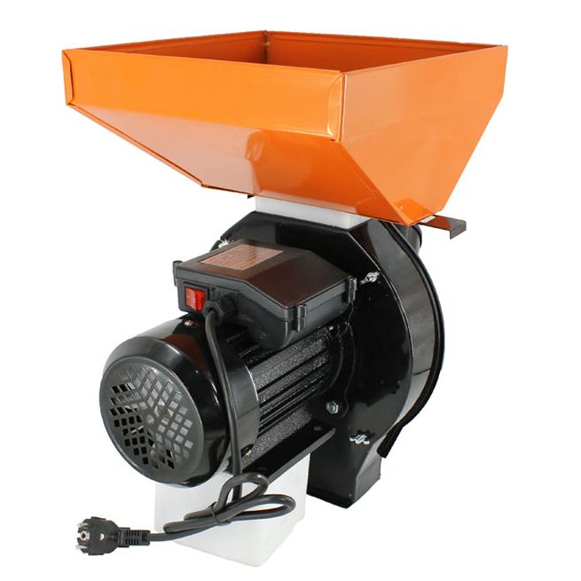 Moara cereale si stiuleti DDT, motor 3.5 Kw, 20 ciocanele, 4 site, cuva mare, 200 kg/h [3]