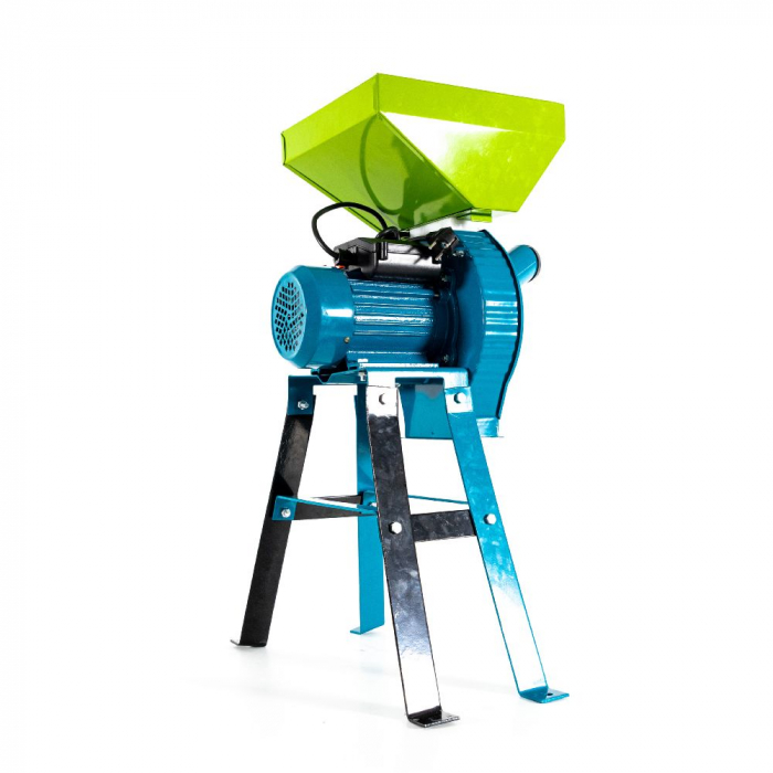 Moara Wertcraft cuva mare cu suport 3.5 Kw, 2850 Rpm, 4 site, 20 ciocanele, capacitate maxima de maruntire 350 kg/h + Butuc Ciocanele [4]