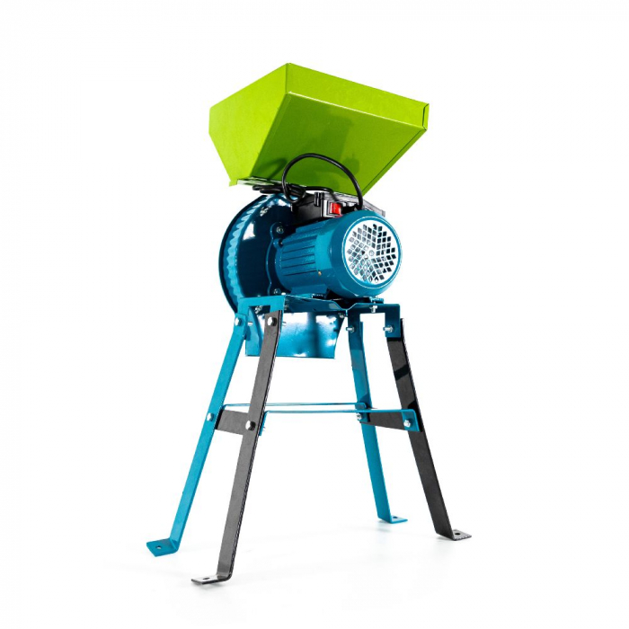 Moara Wertcraft cuva mare cu suport 3.5 Kw, 2850 Rpm, 4 site, 20 ciocanele, capacitate maxima de maruntire 350 kg/h + Butuc Ciocanele [6]