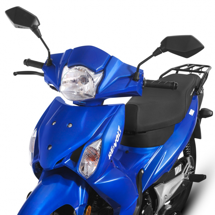 Motocicleta pe benzina, 125 cc, euro5, in 4 timpi, Revolt NEO, albastru [3]