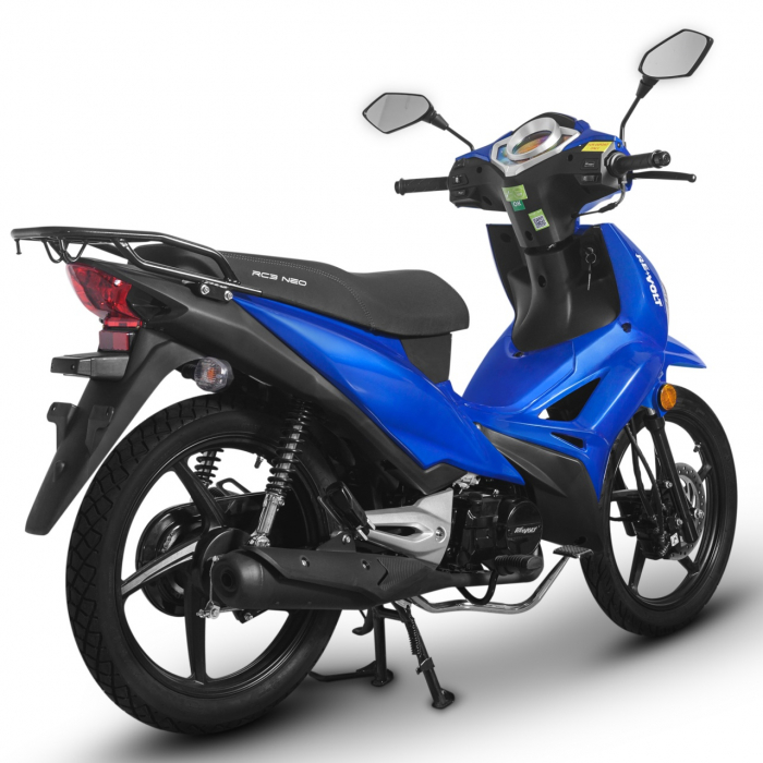 Motocicleta pe benzina, 125 cc, euro5, in 4 timpi, Revolt NEO, albastru [6]