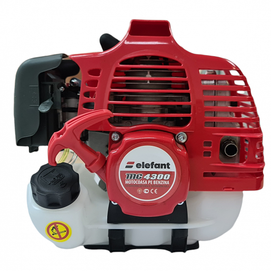 Motocoasa pe benzina Elefant MC4300, 5.7 Cp, 52 CC, 4 acc. incluse [3]
