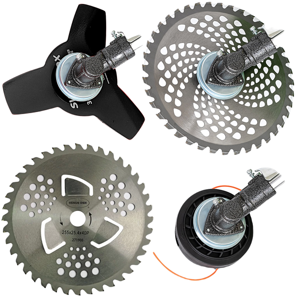 Motocoasa pe benzina in 4 timpi, Elefant MC5800, 6.3 Cp, 62 CC, 8 acc. incluse [3]