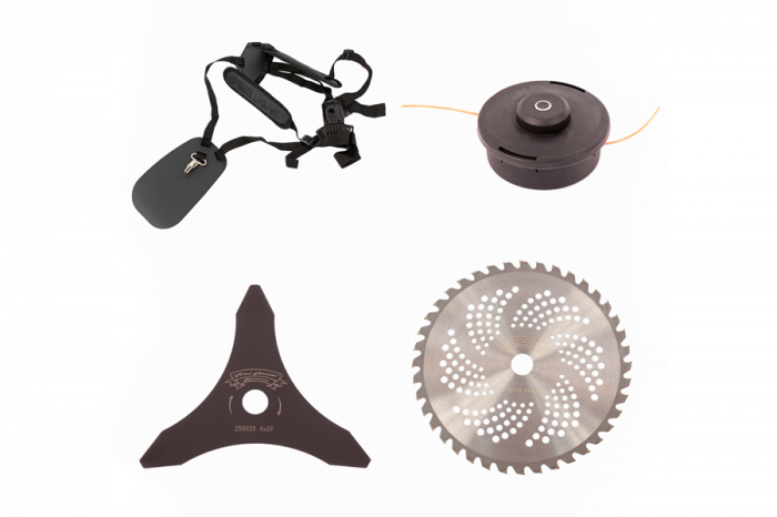 Motocoasa pe benzina Micul Fermier 1311, 3.4 Cp, 43 CC, 4 acc. incluse + Accesoriu pentru suflat frunze [8]