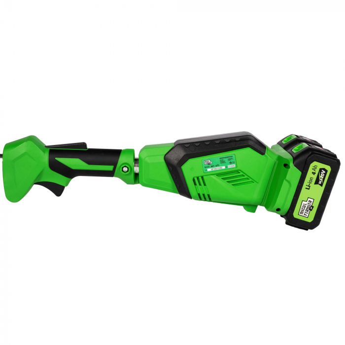 Motocoasa (Trimmer) electrica Micul Fermier 2x20V, 2 acumulatori 4Ah, maner simplu, motor fara perii [6]