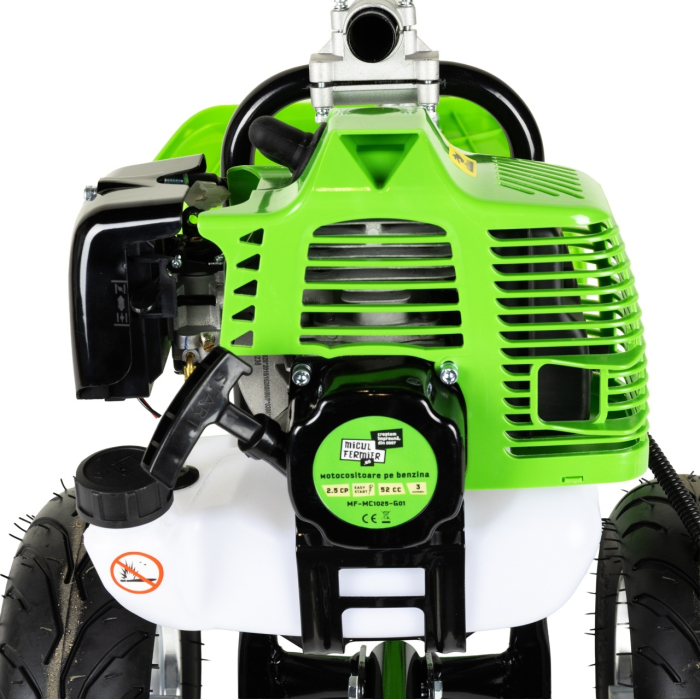 Motocositoare cu roti, Micul Fermier, 2.5CP, 52CC B2T PR, 3 accesorii [7]