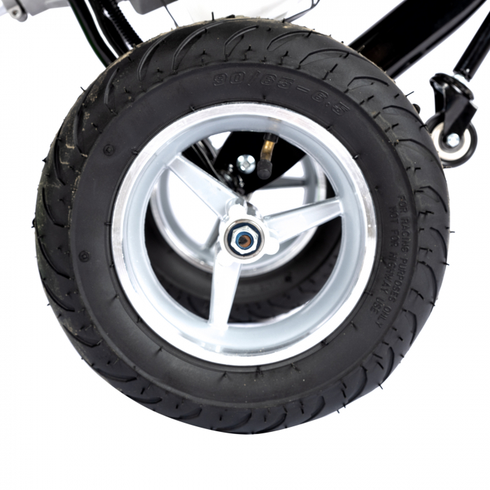 Motocositoare pe benzina cu roti Micul Fermier, 2T, pornire rapida, 3 accesorii [14]