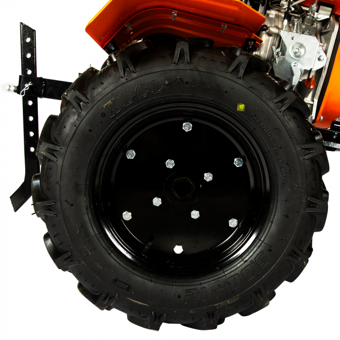 *OFERTA PROMO* Motocultor Detoolz 11CP 418CC, motorina, 4T, 3 viteze, pornire electrica, cu roți [9]