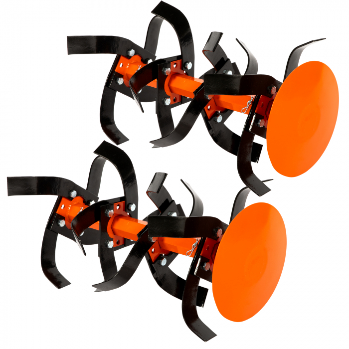 *OFERTA PROMO* Motocultor Detoolz 11CP 418CC, motorina, 4T, 3 viteze, pornire electrica, cu roți [21]