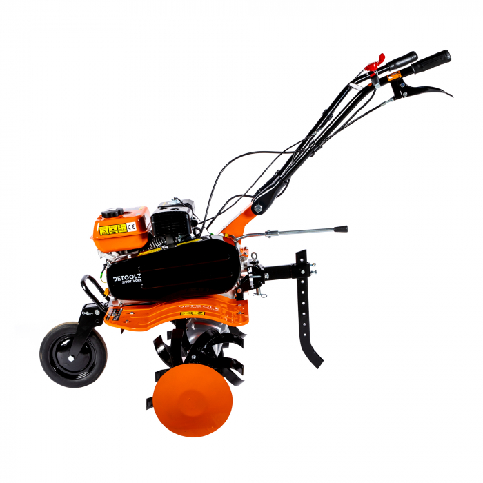 *OFERTA PROMO* Motocultor Detoolz 8CP 212CC, benzina, 4T, 3 viteze, pornire manuala, fara roti [13]